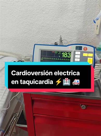 ✅ Aprende a realizar una cardioversión eléctrica de forma rápida con simulación clínica. 🚨 Una de las principales emergencias cardiovasculares es la taquicardia, su manejo incluye desde maniobras vagales hasta fármacos y terapia eléctrica, dependiendo del tipo. La cardioversión puede ser farmacológica o eléctrica (sincronizada), se llama así porque la descarga se sincroniza con la onda R. Es importante que el personal médico, de enfermería y paramédico que labora en áreas críticas conozca el tr