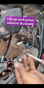 cara mengecek pengapiaan pd pulser #pulser #mekanik #kukuhitam #bengkelmotor | Srm Motor