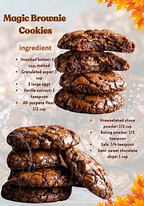 89K views · 399 reactions | These irresistible Magic Brownie Cookies...