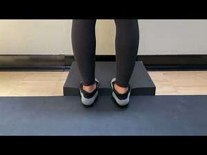 Calf Raises (Toes Elevated) - Physical Therapy Exercise