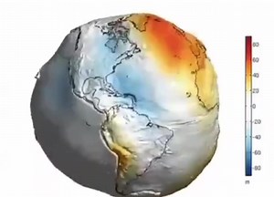 This is the real shape of the Earth - the geoid. The geoid is the equipotential surface of the Earth's gravity field (level surface), approximately coinciding with the average water level of the World Ocean in an undisturbed state and conditionally continued under the continents. It differs somewhat from the globe from the store. | Jock Williams Meteorologist