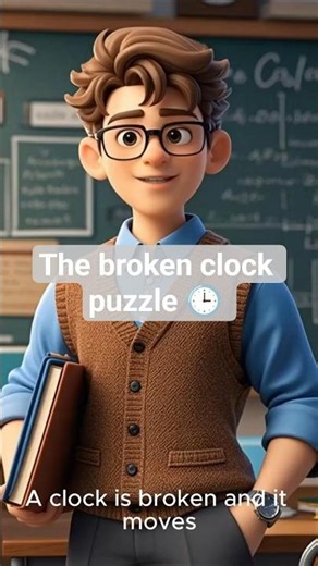This Clock Puzzle Will Mess With Your Brain! ⏰🤯 #mathpuzzle #brainteaser