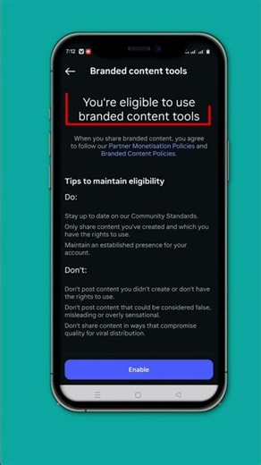 Instagram Branded Content Enable Kaise Kare | Brand Collaboration Start Kare 💰🔥