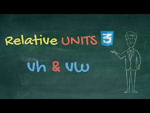 12 CSS Units vh and vw | الفرق مابين | CSS FULL Course