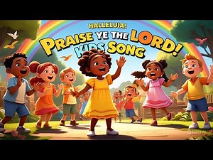 Halleluiah Praise Ye the Lord Kids Sunday School Worship/Joyful Bible Verse Songs