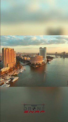 Cairo's Aerial View: Captivating Urban Landscape of Egypt's City #shorts