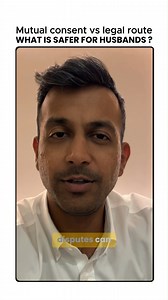 Mutual consent vs legal route, What is safer for husbands? #Divorcecase #divorcelaw #matrimonialdispute | Amish Aggarwala