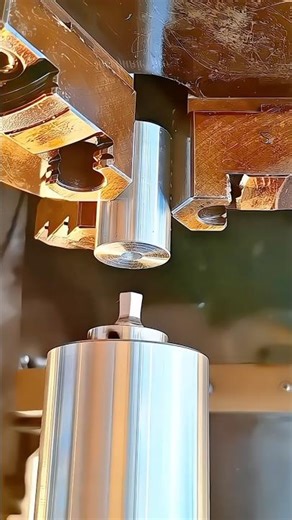 CNC metal broaching cutting part 3 #machine #experiment #shorts