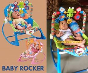 Baby Rocker for Infant to Toddler - Musical and Vibration. WhatsApp 076 676 7037 #babyproducts #babyrockingchair #babyrocker #babybouncer | ebaby.lk