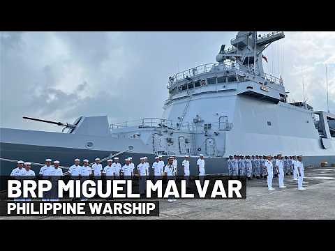 New Philippine Warship - BRP Miguel Malvar Frigate