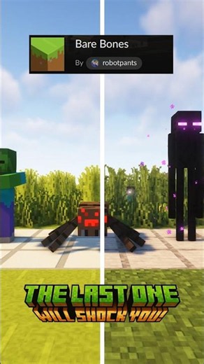 Best Minecraft ResourcePacks [Bare Bones]