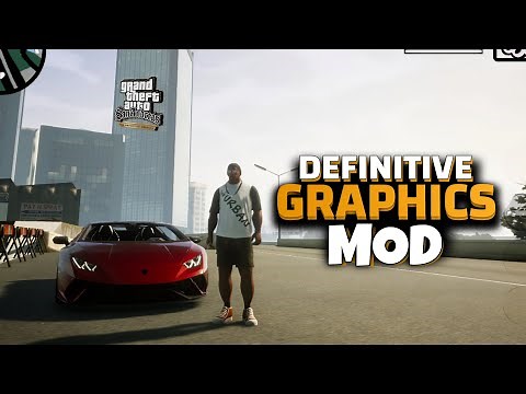 Installing GTA SA Definitive Edition Android Graphics Mod [GFX + Cars + Completed Missions]