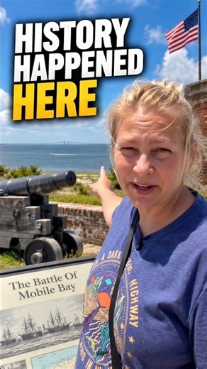 Full View At Fort Morgan… Revisit Of Our History Where There Was A Deadly Rain Of Shot And Shell! ⚔️
