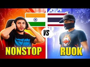 RUOK VS NONSTOP GAMING FOR THE FIRST TIME EVER 🥵 || #nonstopgaminglive - FREE FIRE LIVE