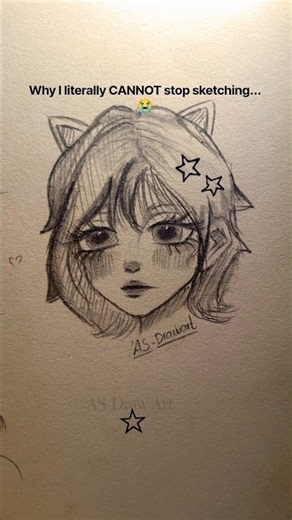 How to Draw Kawaii Face 🌸 | Easy Kawaii Anime Face Tutorial𐀔