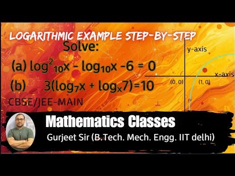 logarithmic equation #JEEPreparation #LogarithmConcepts #JEE2025