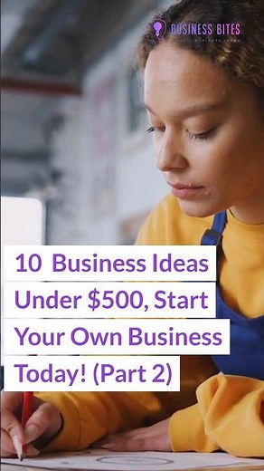 10 Home-Based Business Ideas Under $500, Start Your Own Business Today! (Part 2)