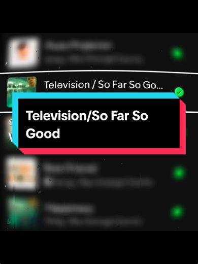 Television - So Far So Good