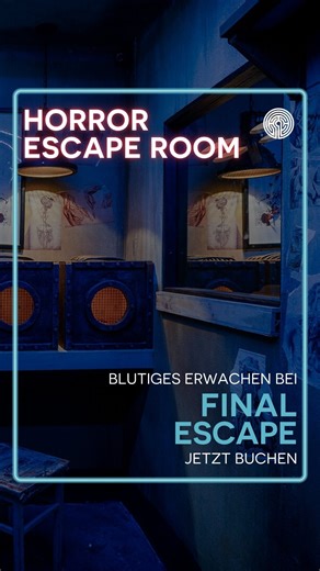 Wenn aufeinmal eine Person zu viel ist im Horror Escape Room bei Final Escape....👀 #escaperoom #horrorescaperoom #finalescape | Final Escape - Live Escape Game