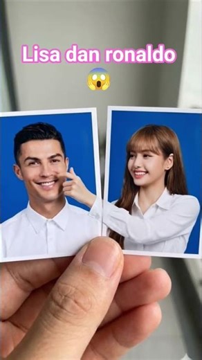 ronaldo dan lisa blackpink