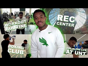 My College Workout Routine + UNT Rec Center | My Day in the Life at UNT
