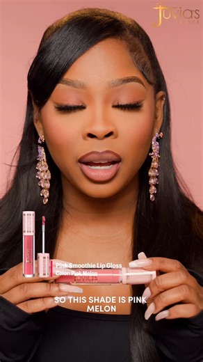 Juvia's Place on Instagram: "Swatches of our pink smoothie lip glosses Ehichbis your favorite? @princess_rese"