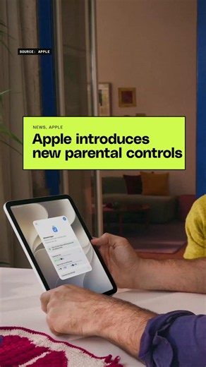 Apple is leaning into parental controls this year like time allowances, screen time scheduler, and default permission restrictions for children under the age of 13. #Apple #WWDC #Tech