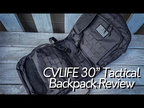 CVLIFE 30” Tactical Backpack Review
