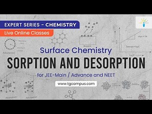Sorption and Desorption | Surface Chemistry | Chemistry - TG Campus