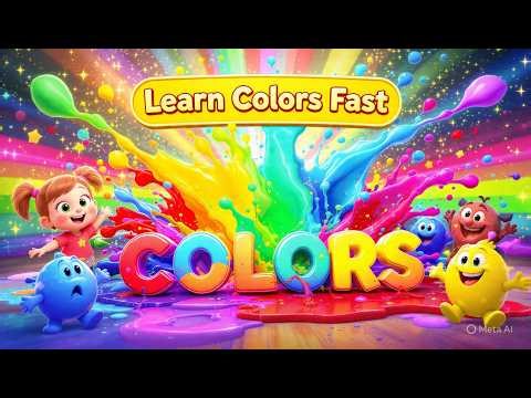 Colors Song for Kids | Learn Colors for Toddlers | ABC Colors Song | KK Smart Kids