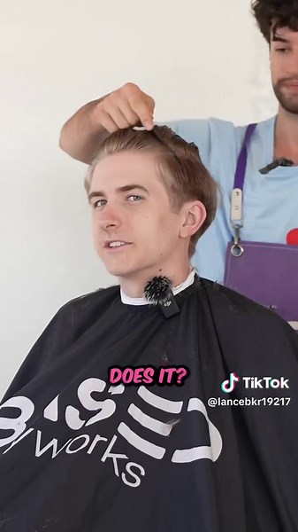 Gave purpled a haircut (full vid on yt) | Haircut