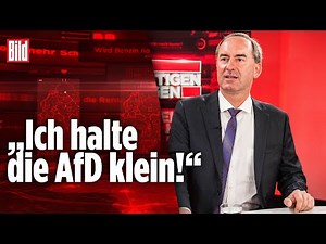 Hubert Aiwanger: Darum schneidet die AfD in Bayern schlechter ab | Die Richtigen Fragen