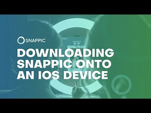 Downloading the Snappic app onto an iOS device