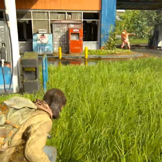 The Last Of Us 2 Remastered Gameplay (PS5) Infected Gas Station Jesse No Return Mode #videogames #games #gameplay | Ziva Gaming