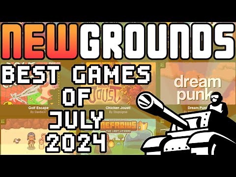 Newgrounds Monthly Game Review (Best of July 2024)