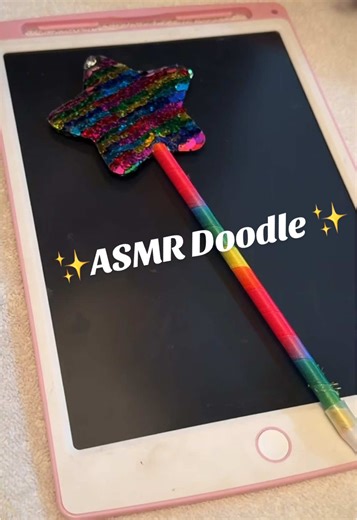 Cute ASMR Doodle Drawing by My Daughter
