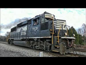 NS #7131 (EMD GP60) Leads NS P43 (11/26/19)