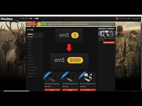 How to make Ems´s in The Hunter Classic quickly!