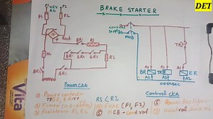 Electro magnetic DC Brake Starter Wiring, Testing #dcbrake #brakestarter #dcbrakestarter #brakes | Dronveer electrical testing