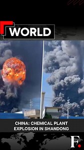 7.4K views · 88 reactions | #FPReels: China: Explosion At Chemical Plant Kills At Least 5 In Shandong A deadly explosion rocked a chemical plant in China’s Shandong province, killing at least five people and injuring 19 others. Six individuals remain missing as thick smoke continues to rise from the site. | Firstpost | Facebook