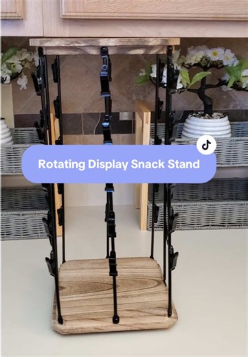 Rotating Display Snack Stand for Treats