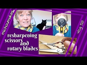 The Secret to DIY Perfectly resharpening your Scissors and rotary blades