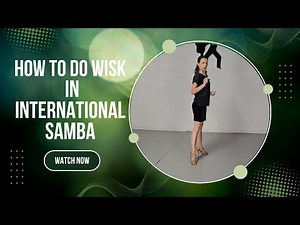 International Samba Step Tutorial: How to Dance the Whisk | Ballroom Samba for Beginners