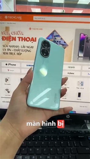 OPPO A58 SCREEN REPLACEMENT – BLACK STRIPES FULLY FULL SCREEN RESOLVED | TECHCARE.vn