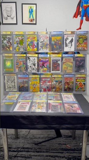 This CGC Graded Comic Book Wall Could Be Yours!