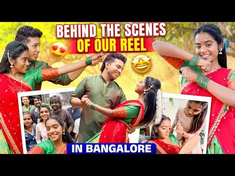 Behind the Scenes of our Reel 😂Pataki Rakshita with @raghus_kitchen #bangalore #behindthescenes 