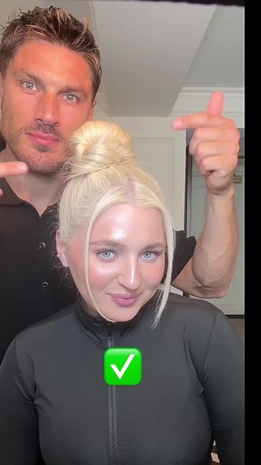 Volume bun hack 👌🏽 #hairtutorial #bun #voloume