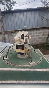 NASA Lunar Module LEM Model Apolo 11 desk stand