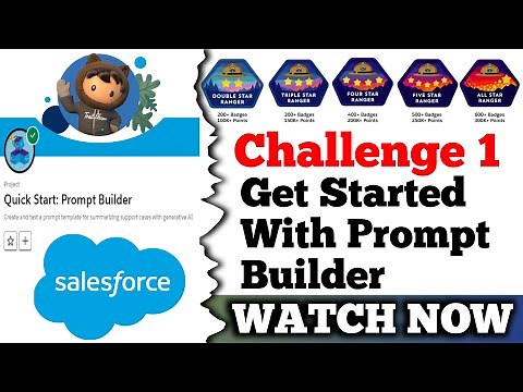 Get Started with Prompt Builder || Quick Start: Prompt Builder || Salesforce