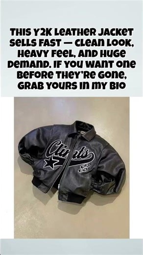 This Y2K Jacket Sells FAST